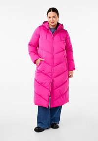 Zizzi PUFFER UND TASCHEN - Zimný kabát - rose violet