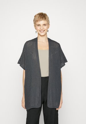 VILYTA OPEN CARDIGAN - Strickjacke - frost gray