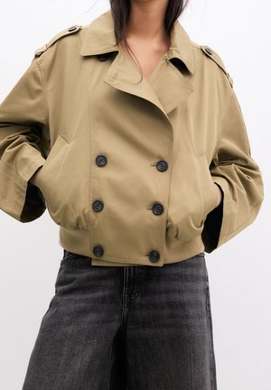 Leichte Jacke - camel