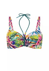 Niewybrane, miękki biustonosz od bikini turkusowy