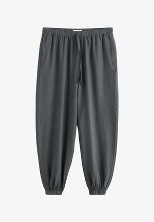 Next, REGULAR FIT - BALLOON LEG TROUSERS . - Bukser - washed charcoal