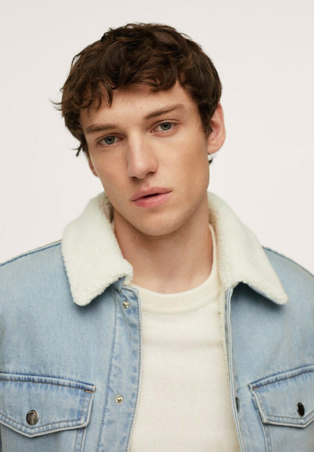 denim aviator jacket mens