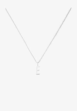Design Letters HALSKETTE MIT KLEIN INITIAL CHARM SILBER (A-Z) - Halskette - silver coloured