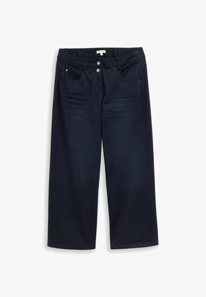 TOM TAILOR, TOM TAILOR HOSEN & CHINO CULOTTE HOSE MIT STRETCH - Broek - sky captain blue