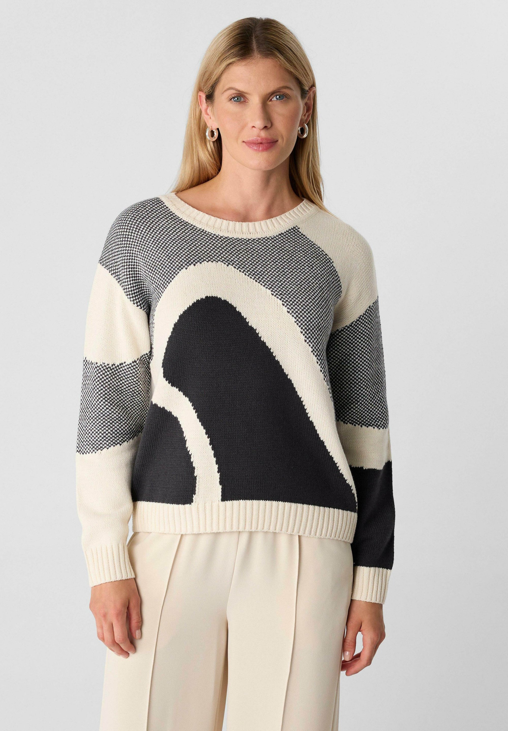 comma casual identity Jumper beige Zalando - Main Image