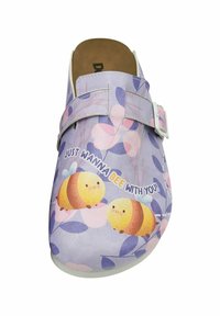 Dogo COMFIE JUST WANNA BEE WITH YOU - Pantolette flach - lila