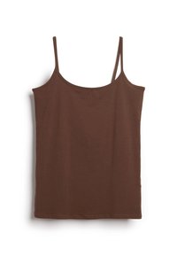 THIN STRAP - Toppi - chocolate brown
