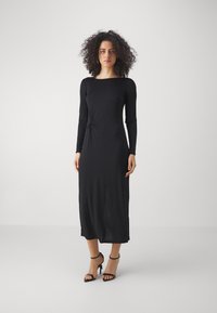 Bruuns Bazaar - MANDEVILLABBLAURAS DRESS - Jerseyjurk - black Miniatuurafbeelding 1