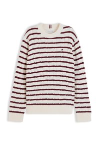 Niewybrane, ivory petal/burgundy