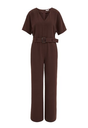 WE Fashion, Buksedragter - dark brown