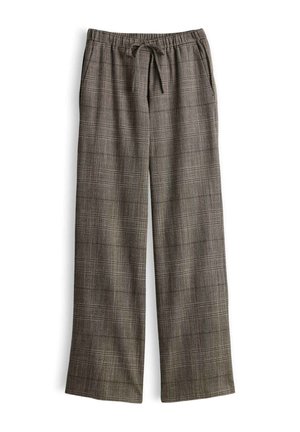 OPUS, MID RISE WIDE LEG - Pantalon classique - affogato