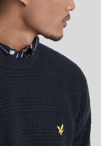 Lyle & Scott WAFFLE - Maglione - dark navy