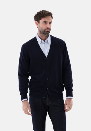 Strickjacke - dark blue