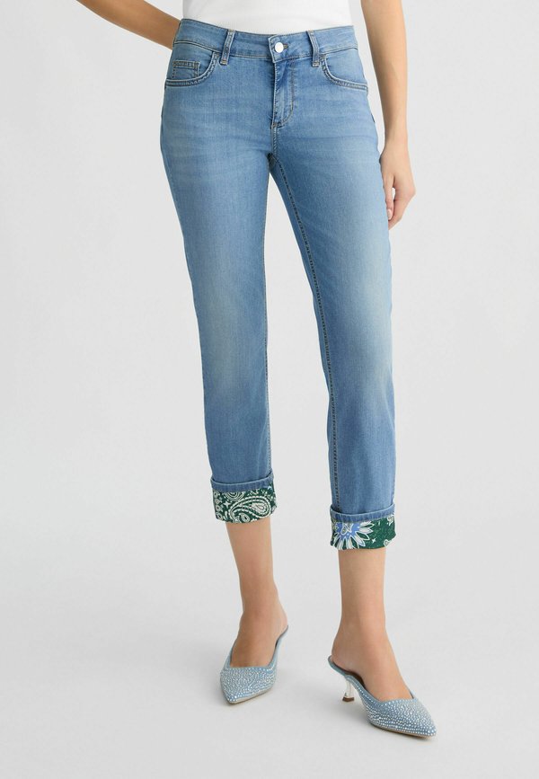 WITH TURN-UPS - Jeans Slim Fit