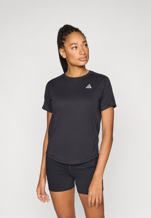 TRAIL TOP - T-skjorte til trening - black/summit white