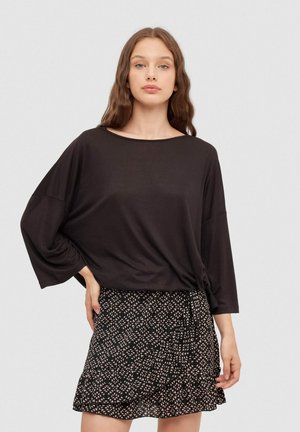 Camiseta de manga larga - black