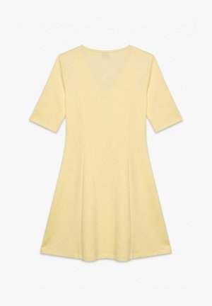 Vero Moda, DRESS VMSMILLA SHORT DRESS - Robe de jour - pale banana