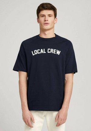 T-shirt con stampa - sky captain blue