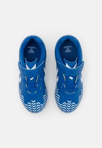 Hummel TOP STAR - Botas de futebol com pitões - blue/white
