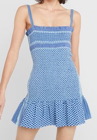 SUMMERY Copenhagen Abito in maglia - blue