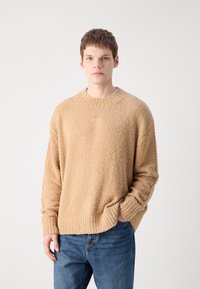 HUGO SANOU - Pulover - medium beige