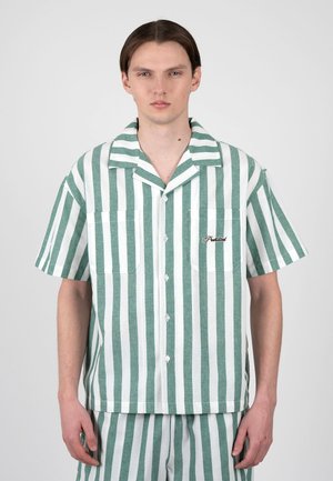 PROHIBITED, COASTLINE SHORTSLEEVE UNISEX - Chemisier - green