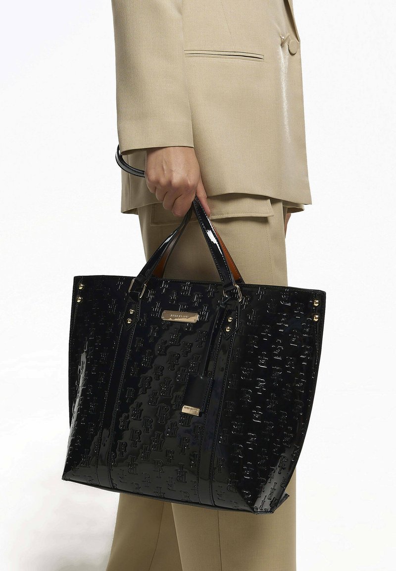 River Island Shopping Bag - black/schwarz - Zalando.at