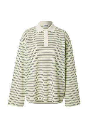 EDITED, EDITED SHIRT CINDY - Polo - weiß grün schwarz