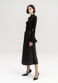 Touché Privé Fustă în formă de A - black