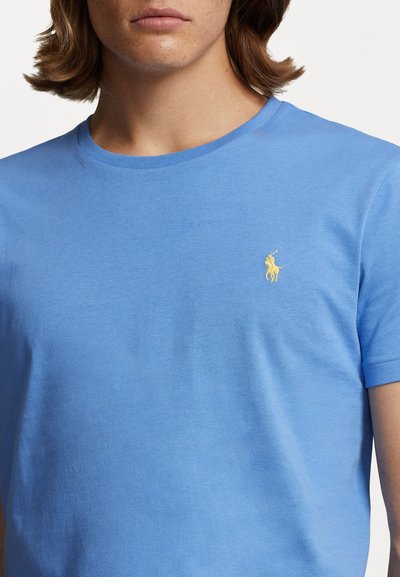 Polo Ralph Lauren CUSTOM SLIM FIT JERSEY CREWNECK T-SHIRT - Basic póló - summer blue