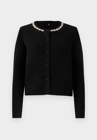ONLVIVA O NECK BLING CARDI  - Kardigán - black