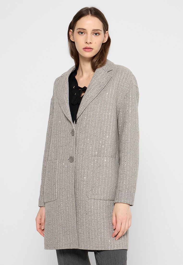 TWINSET Halflange jas grijs