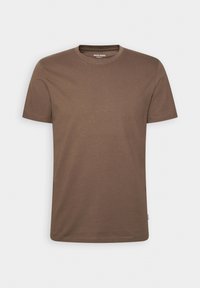 Jack & Jones JJEORGANIC TEE SS O-NECK NOOS - T-shirt basique - brown