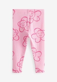 Next STANDARD - Leggingsit - pink smile flower