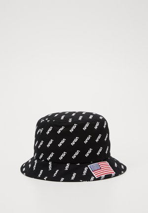 Mister Tee NASA ALLOVER BUCKET HAT - Sombrero - black