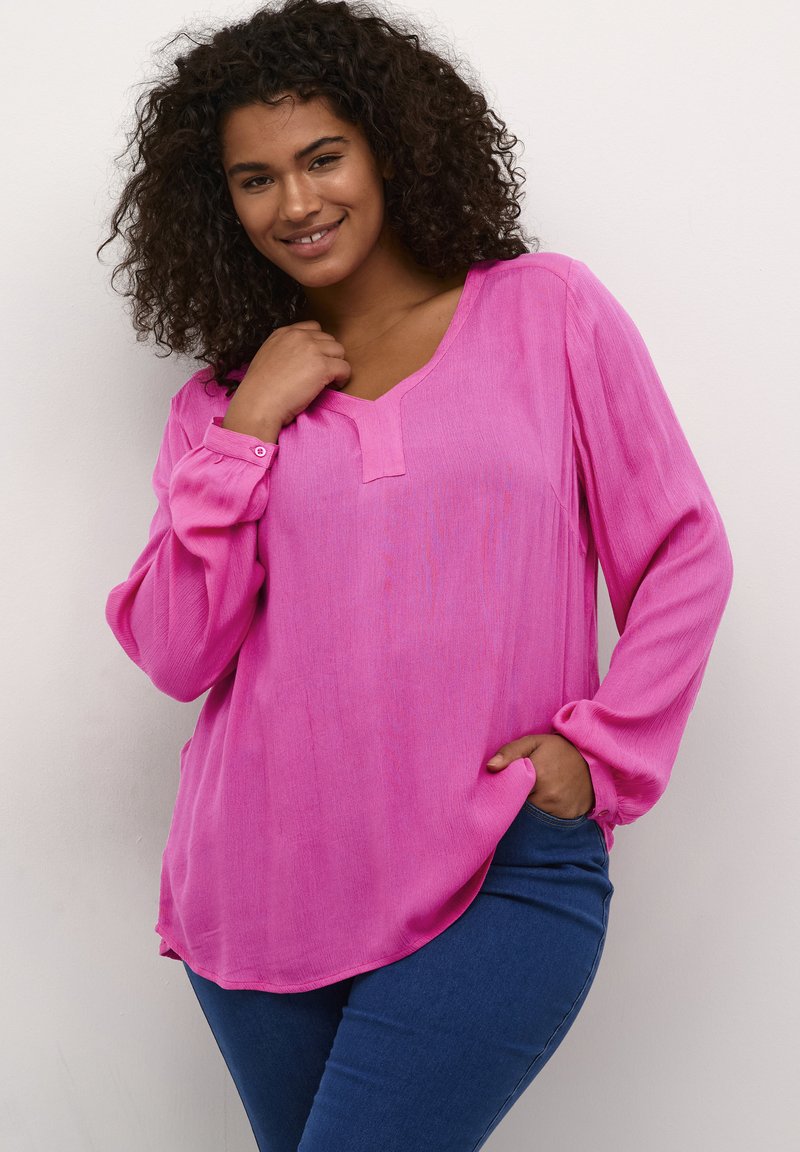 Kaffe Curve AMI - Bluză - rose violet