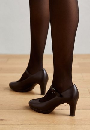 Plateaupumps - black