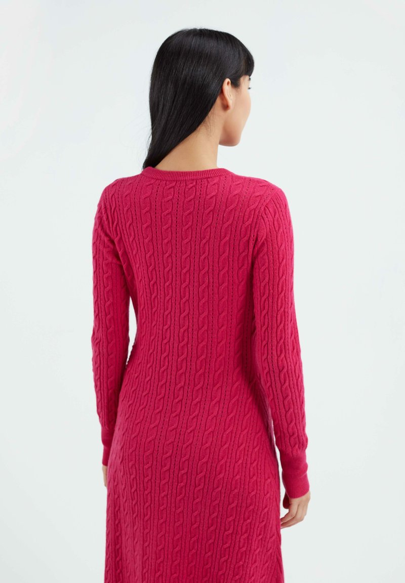 Damen Freizeitkleider | GOBI Cashmere Strickkleid beetroot purple/pink - YH23813 Damen Freizeitkleider | GOBI Cashmere Strickkleid beetroot purple/pink - YH23813