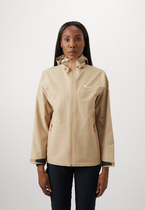 PUEZ JACKET - Hardshell jacket - quicksand