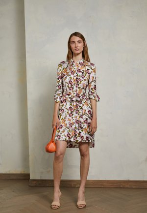 PRITA DRESS - Shirt dress - freckled floral small ivory