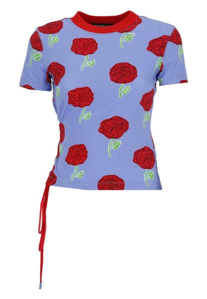 Versace Jeans Couture T-shirt print paars Versace Jeans Couture T-shirt print paars