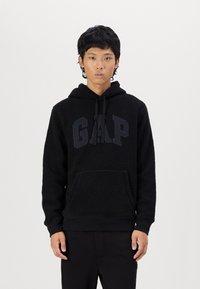 GAP LOGO HOOD - Hættetrøje - black
