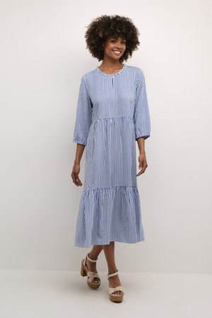 Cream CRTIAH FLOUNCE WITH POCKETS - Hverdagskjole - blue milkboy