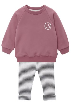 SET SMILEY - Leggings - Trousers - mehrfarbig