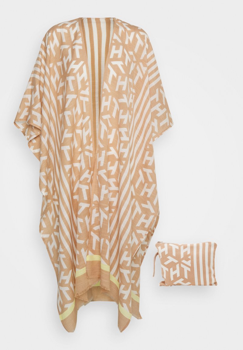 Tommy Hilfiger SUMMER BEACH KAFTAN POUCH Cape neutral/beige