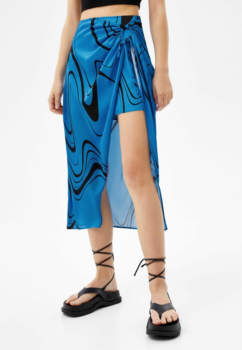 Damen Jeansröcke | Bershka GATHERED A-Linien-Rockdark blue/blau - VL79782 Damen Jeansröcke | Bershka GATHERED A-Linien-Rockdark blue/blau - VL79782