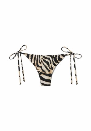 Calzedonia, SAVANNAH ZEBRA BRAZILIAN - Bas de bikini - print