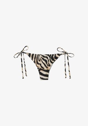 Calzedonia, SAVANNAH ZEBRA BRAZILIAN - Bas de bikini - print