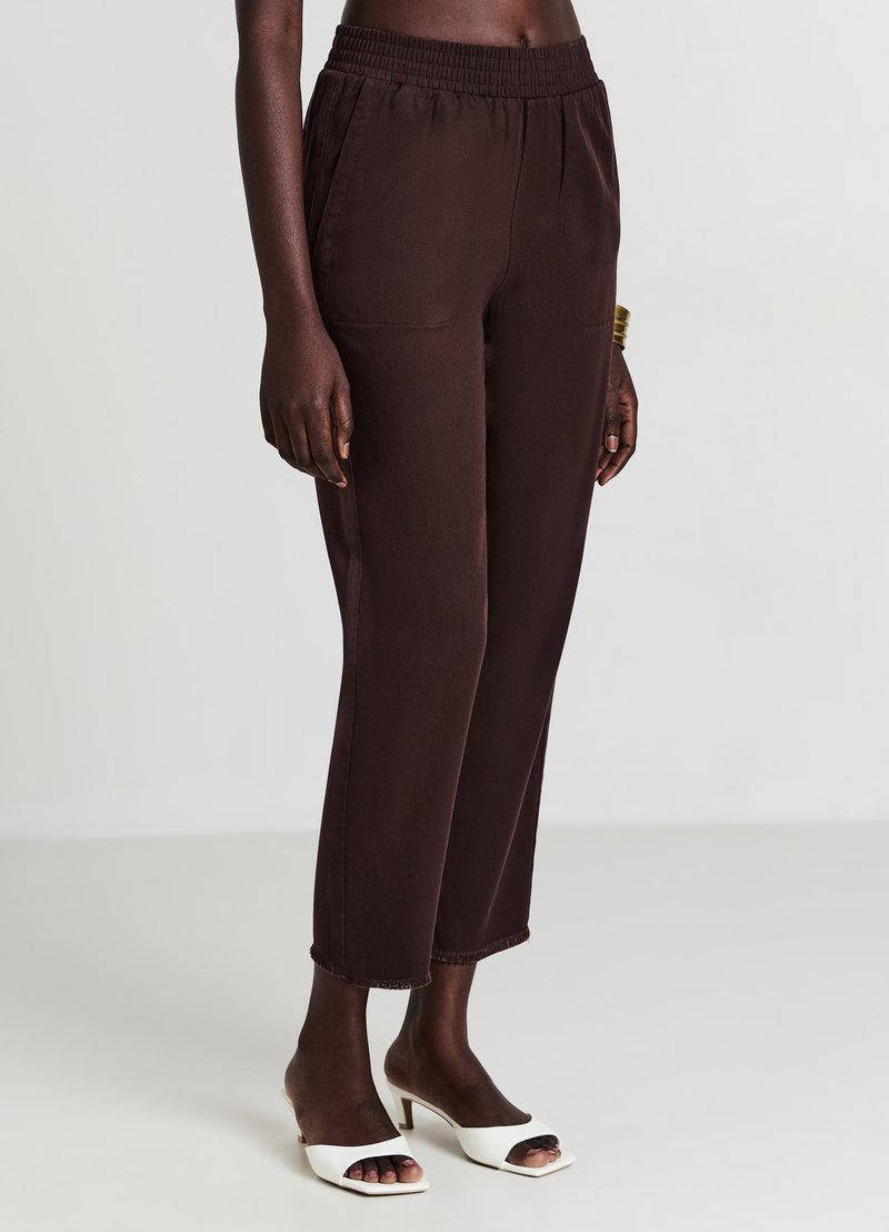 Calliope Stoffhose - marrone