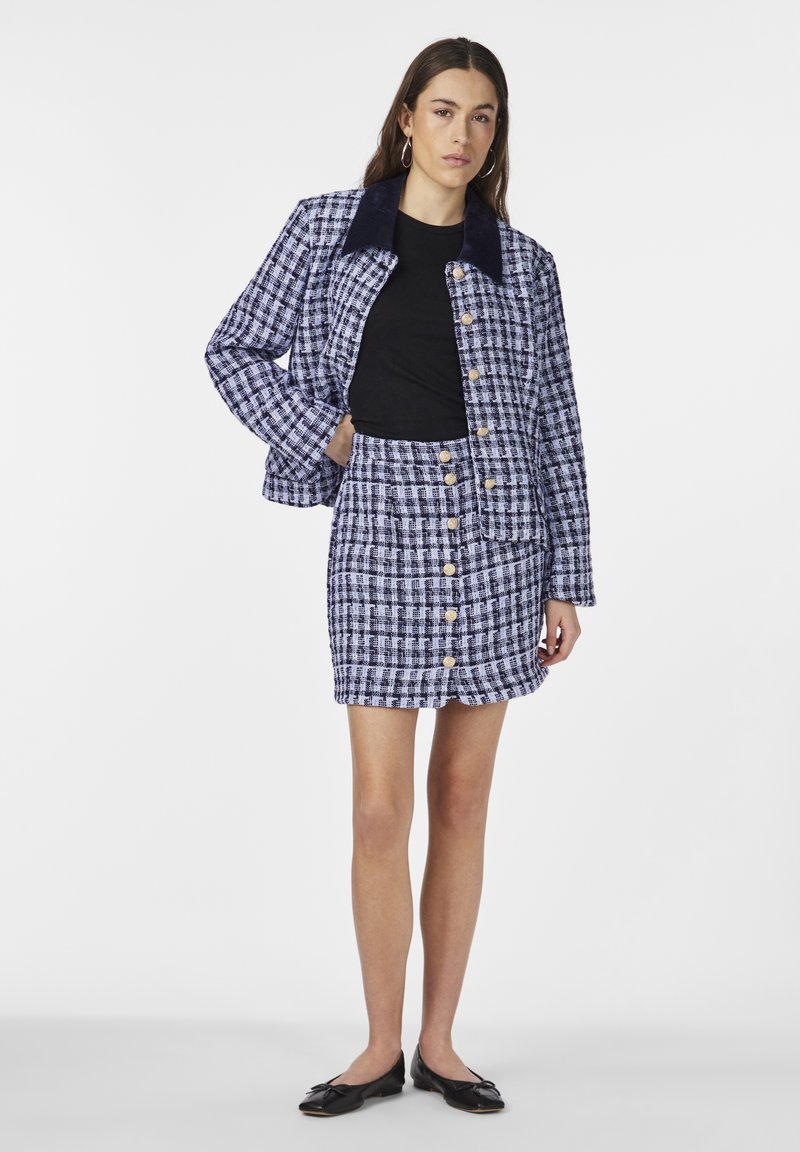 YAS Minirok blauw YAS Minirok blauw